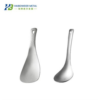 قاشق سوپ برنج تیتانیوم خالص